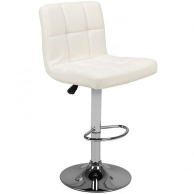 Professional make-up chair MO6, white color