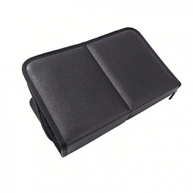 Makeup brush case, foldable