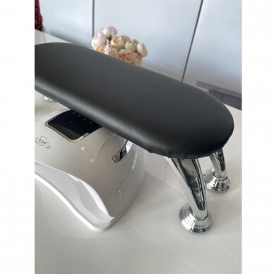 Professional manicure armrest black, oval 4