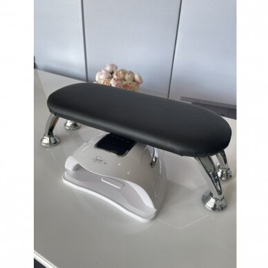 Professional manicure armrest black, oval 5