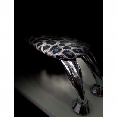 Manicure armrest leopard, oval 1