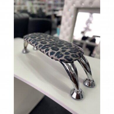 Manicure armrest leopard, oval 2