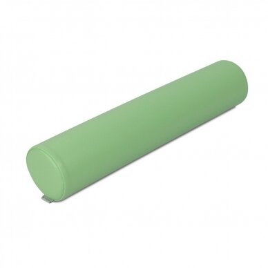 Professional roller for massage procedures 12x60 cm, green color