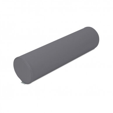 Professional massage roller BIG 15x60 cm, gray color