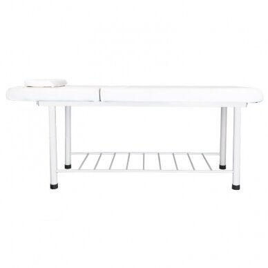 Professional massage table-bed 812 BASIC, white color 1