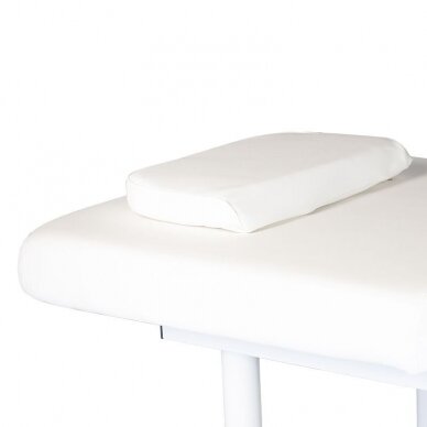 Professional massage table-bed 812 BASIC, white color 3