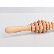 Wooden massage roller for anti-cellulite massage procedures, 1 pc.