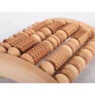 Wooden foot massage rollers