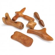 Set of wooden massagers, 6 pcs.