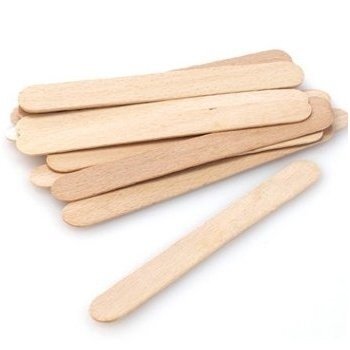 Wooden spatulas for depilation, 100 pcs. WOOD BIG