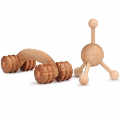 Set of wooden massagers, 2 pcs.