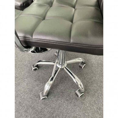 Beauty salons and beauticians stool HC1015KP, black eco-leather 10