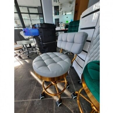 Masters chair with backrest HC636, gray eco-leather 6