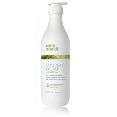 MILK SHAKE ENERGIZING BLEND CONDITIONER stipriai plonus plaukus atgaivinantis su eukalipto ekstraktais, 1000 ml