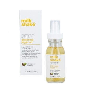 MILK SHAKE GLISTENING ARGAN питательное аргановое масло, 50 мл.