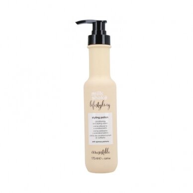 MILK SHAKE LIFESTYLING STYLING POTION maitinamasis plaukų kremas, 175 ml.