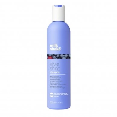 MILK SHAKE SILVER SHINE SHAMPOO Шампунь для седых или обесцвеченных волос, 300 мл