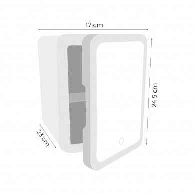 Мини-холодильник для косметики, 4 л. 1