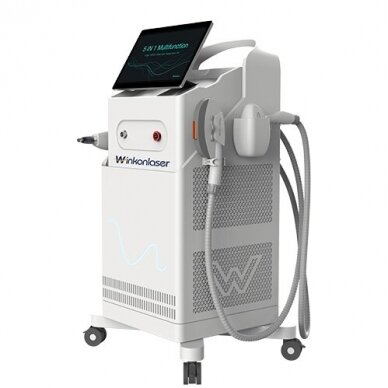 ML600 daugiafunkcinis plaukų šalinimo lazeris 5in1 RF+Diode Laser+Nd Yag+Elight ( IPL ) 1