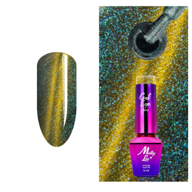 MOLLYLAC CAT EYE FAIRY ASTRAL long-lasting hybrid nail polish, 5 ml. NR.161