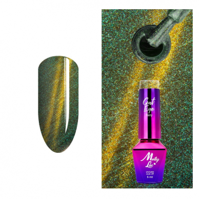 MOLLYLAC CAT EYE FAIRY BALANCE long-lasting hybrid nail polish, 5 ml. NR.162