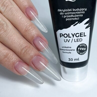 MOLLYLAC CLEAR poligelis NR.1, 30 ml. HEMMA FREE 3