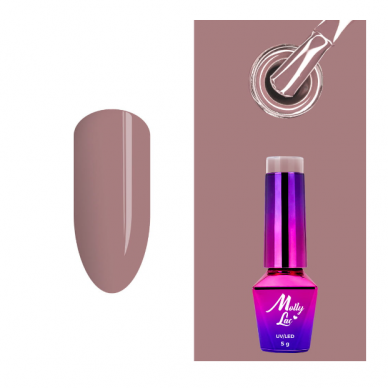 MOLLYLAC DELICATE WOMAN PLEASANT TO THE TOUCH long-lasting hybrid nail polish, 5 ml. NR.63