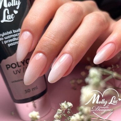 MOLLYLAC LIGHT BROWN poligelis NR.23, 30 ml. 2