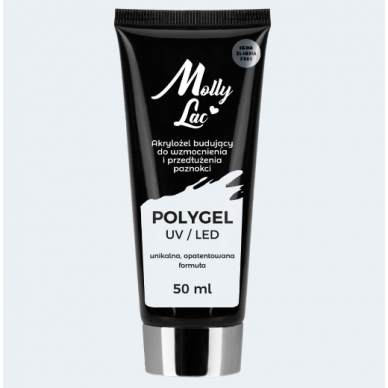 MOLLYLAC NATURAL polygel NR.03, 50 ml. 1