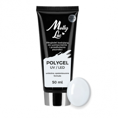 MOLLYLAC NATURAL poligelis NR.03, 50 ml.