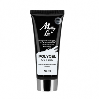 MOLLYLAC NATURAL polygel NR.03, 30 ml. 1