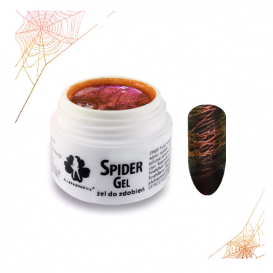 SPIDER GEL CAMELEON RED gel for nail art, 3 ml.