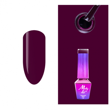 MOLLYLAC ANTIDEPRESSANT MISS KISS long-lasting hybrid nail polish, 5 ml. NR.495