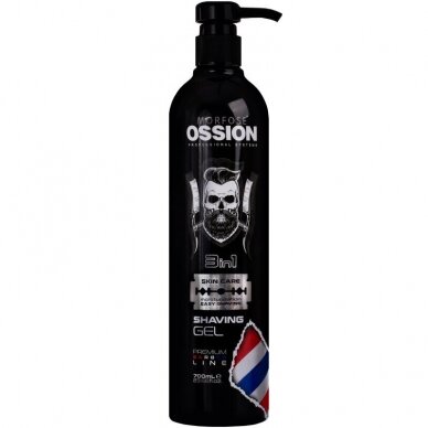 MORFOSE OSSION PREMIUM BARBER LINE Гель для бритья , 700 мл