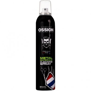 MORFOSE OSSION PREMIUM BARBER LINE purškiklis-tepalas žirklėms, 300 ml