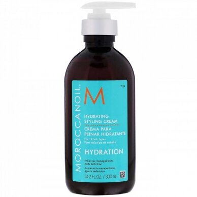 MOROCCAN OIL HYDRATION CREAM  drėkinanti formavimo priemonė plaukams, 300 ml