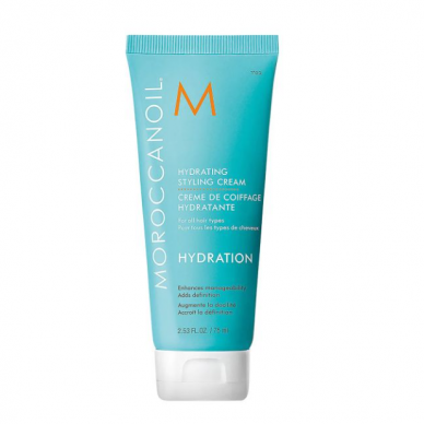 MOROCCAN OIL HYDRATING STYLING CREAM moisturizing hair styling cream, 75 ml