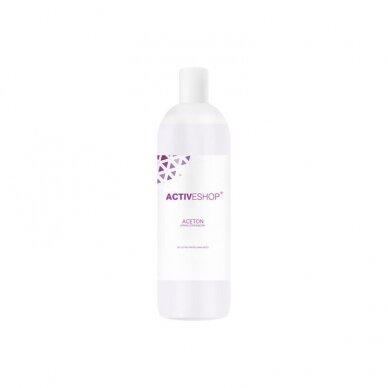 Cosmetic acetone for nails STRAWBERRY, 100 ml.