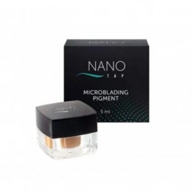 NANO TAP пигмент для микроблейдинга dark ash brown, 5 ml.