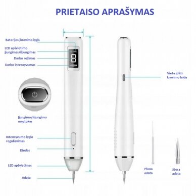 Professional device for removing unwanted derivatives and stains coagulator XPREEN SPOT REMOVAL 2