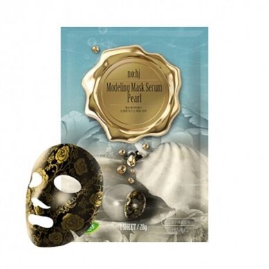 NOHJ Modeling temporary face mask with pearl extract 28g