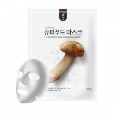 NOHJ Superfood sheet face mask with mushrooms, 25g