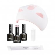 OCHO NAILS 8 набор гель-лаков с УФ/LED лампой для маникюра