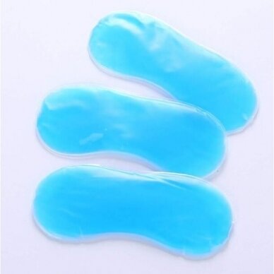 Skin-cooling gel compress-mask for the eye area, 1 pc.