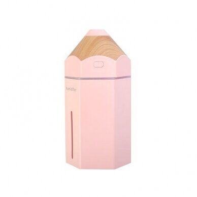 Humidifier-aromatizer PENCIL 240 ml, pink