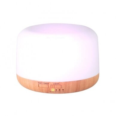 Humidifier-aromatizer SPA 01 LIGHT WOOD 300 ml + timer 1