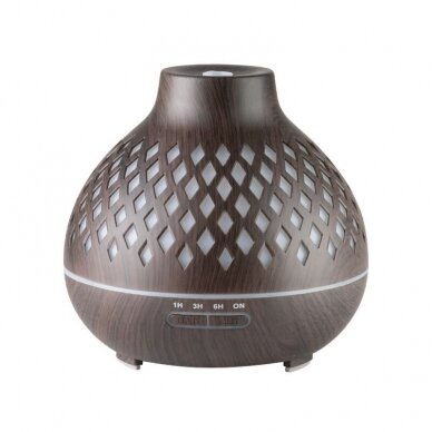 Humidifier-aromatizer SPA 10 LIGHT DARK WOOD 400 ml + timer