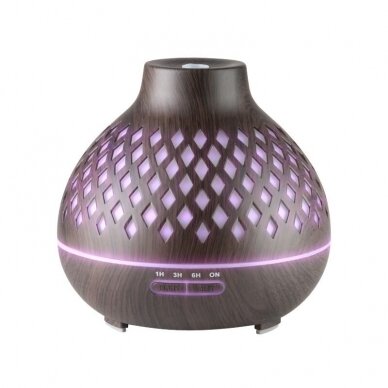 Humidifier-aromatizer SPA 10 LIGHT DARK WOOD 400 ml + timer 2