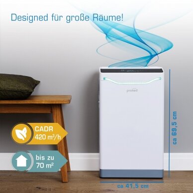 Air purifier Promed AC-4000 with HEPA filter 4