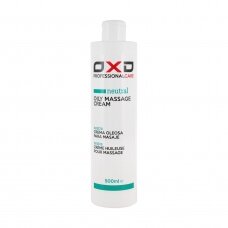 OXD PROFESSIONAL profesionalus aliejinis masažo cremas NEUTRAL su vitaminu E, 500 ml